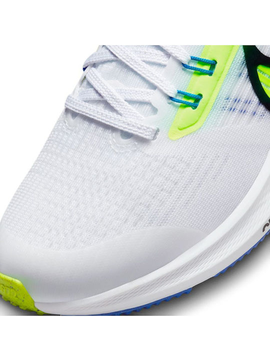 Pegasus Air Zoom Pegasus 39 Kids Sports Shoes Running with Laces White