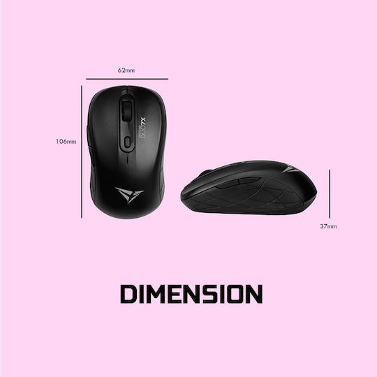 Alcatroz Duo 7X Wireless Bluetooth Mouse Negru