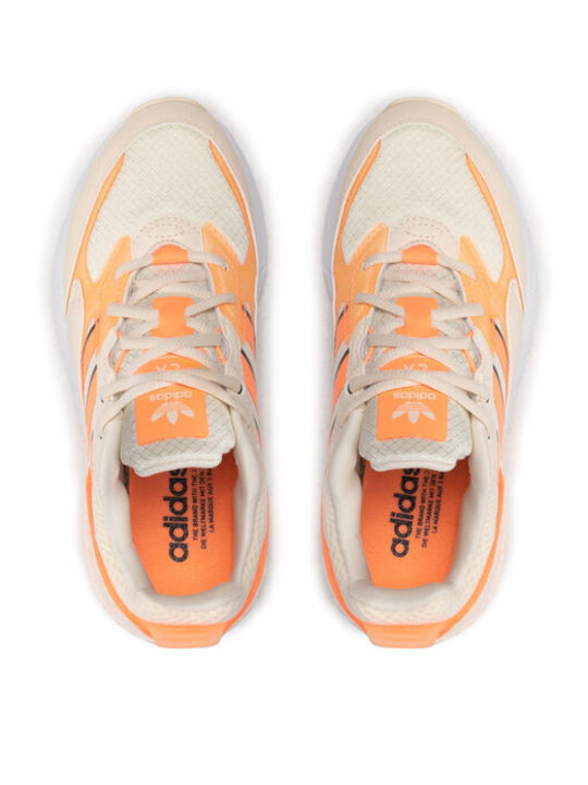 ZX 1K Boost 2.0 Sneakers Grey Ox / Magic Limon / Cloud White