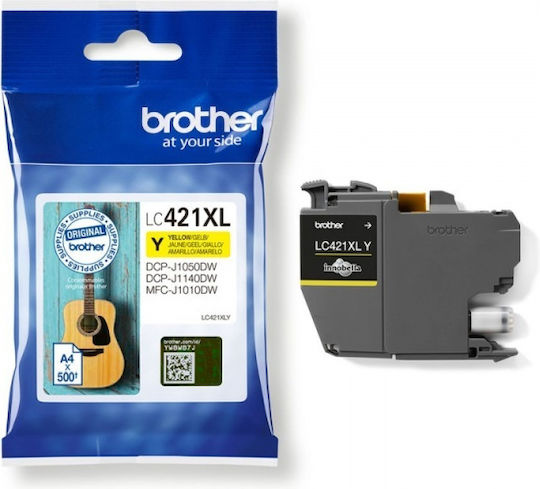 Brother LC421XL Γνήσιο Μελάνι Εκτυπωτή InkJet Μαύρο (LC-421XLBK)