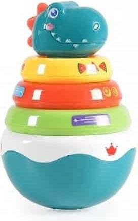 Huanger Stapelspielzeug Stacking Roly Poly für 6++ Monate