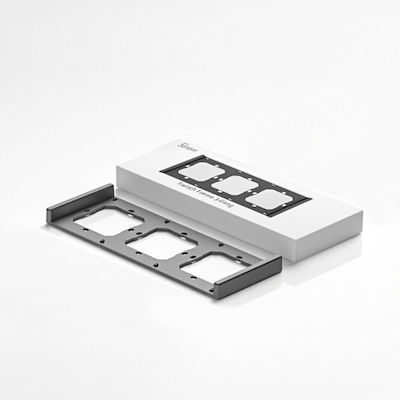 Sonoff Switchman M5 Switch Frame 3-Slots Black