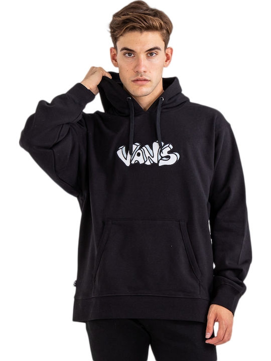 Sweatshirt mit Kapuze Schwarz