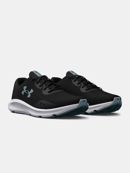 Under Armour Charged Pursuit 3 Tech Γυναικεία Αθλητικά Παπούτσια Running Μαύρα