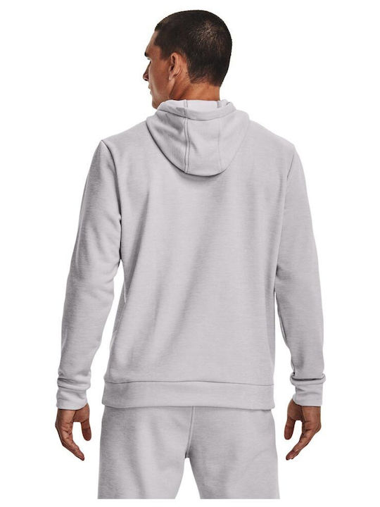 Under Armour Armour Twist Men's Sweatshirt with Hood and Pockets Gray