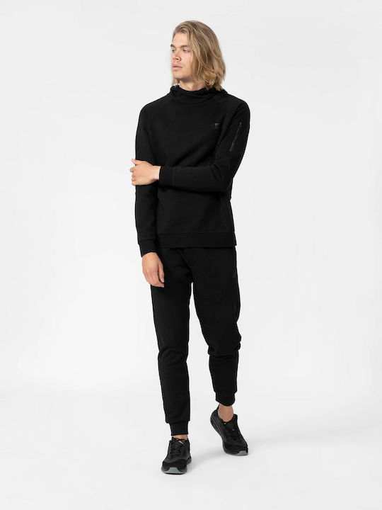 Sweatshirt mit Kapuze Schwarz