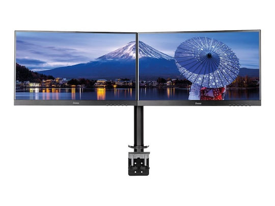 Iiyama DS1002C-B1 Βάση Γραφείου για 2 Οθόνες έως 30" με Βραχίονα