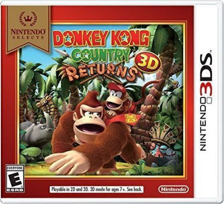 Donkey Kong Country Returns 3D Selects Edition 3DS Game (Used)