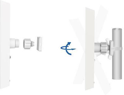 Wisnetworks WCAP-AC-OL Access Point Wi‑Fi 5 Dual Band (2.4 & 5GHz) για Εξωτερική τοποθέτηση