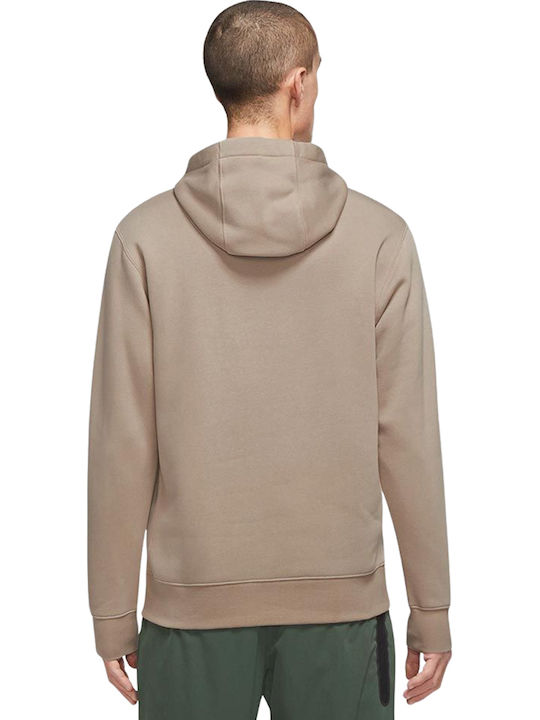 Club Sweatshirt mit Kapuze Beiges