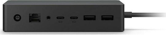 Microsoft Surface Dock 2 USB-C Docking Station with 4K PD Ethernet and Support for 2 Monitors Black