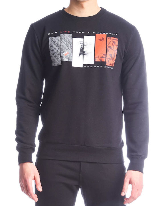 Paco & Co Herren Sweatshirt Schwarz