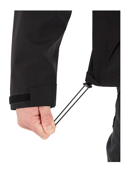Minimalist Winter Jacket Hardshell Waterproof and Windproof Black