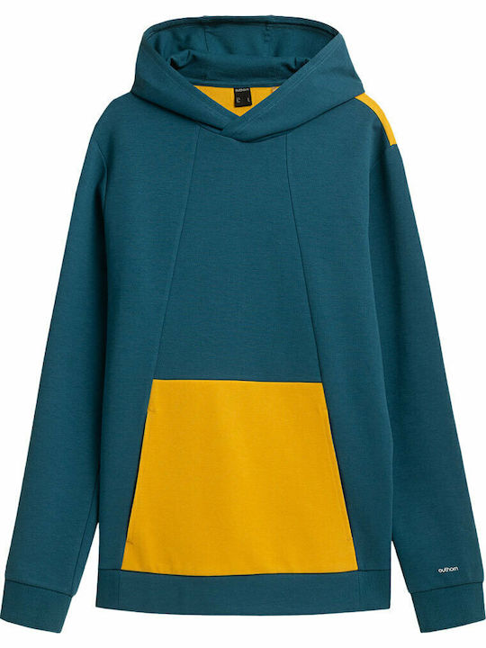 Sweatshirt with Hood Blue