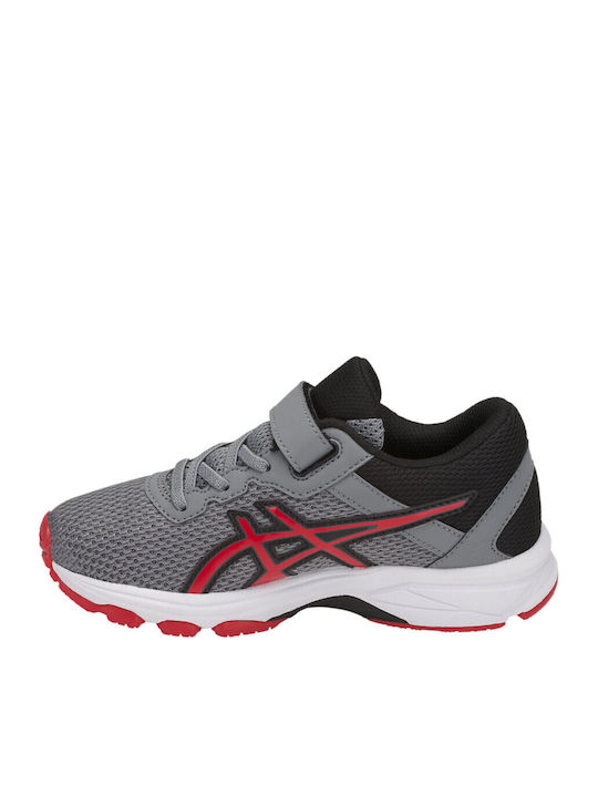 Junior Gt 1000 6 PS Kids Sports Shoes Running with Hoop & Loop Closure Gray
