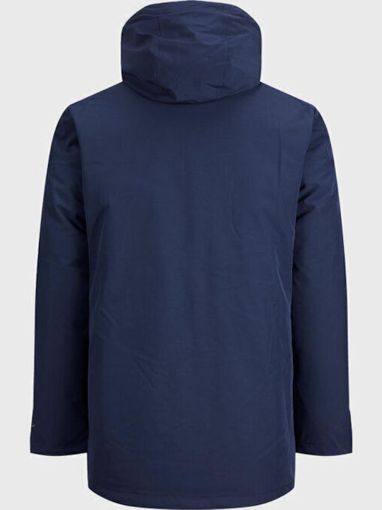 Winter Jacket Parka Navy Blue