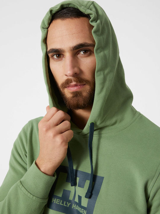 Sweatshirt with Hood Green