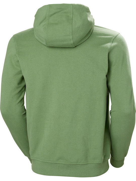 Sweatshirt with Hood Green