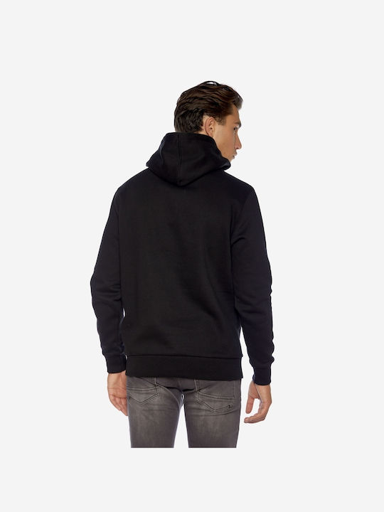 Camaro Men's Sweatshirt with Hood and Pockets Black