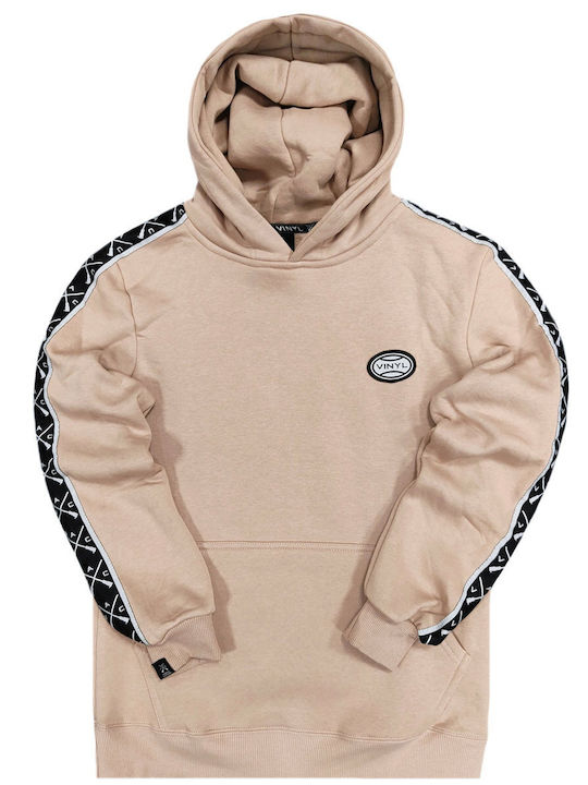 Sweatshirt mit Kapuze Beige