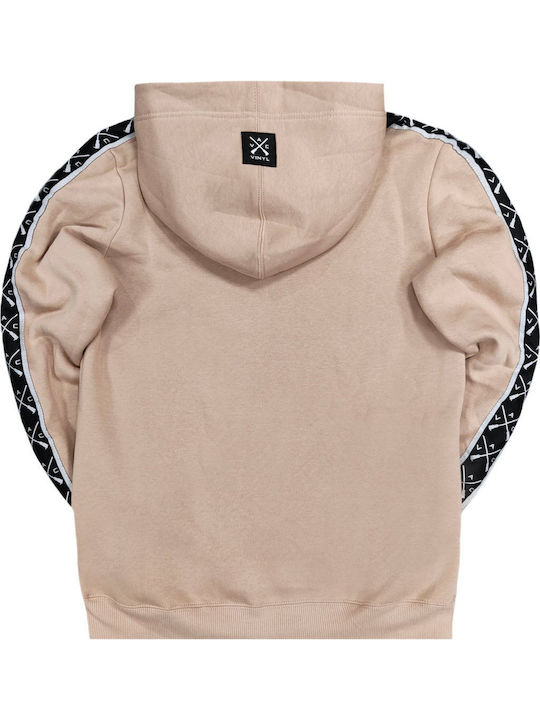 Sweatshirt mit Kapuze Beige