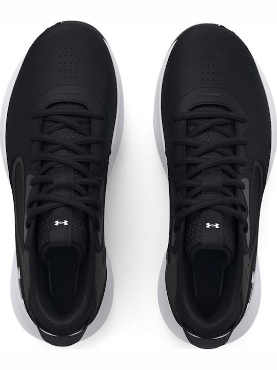 Lockdown 6 High Basketball Shoes Black / White