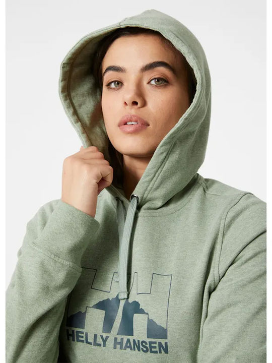 Women's Sweatshirt Hooded Mint