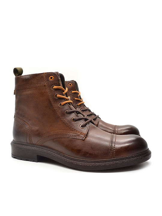 Freedom Leather Tabac Brown Boots Anatomical