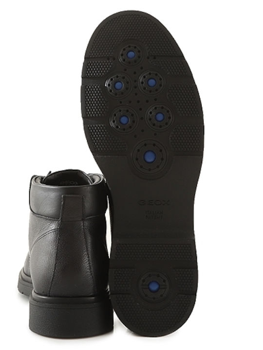 Spherica Ec1 A Leder Anatomisch Chukka Herrenstiefel Schwarz