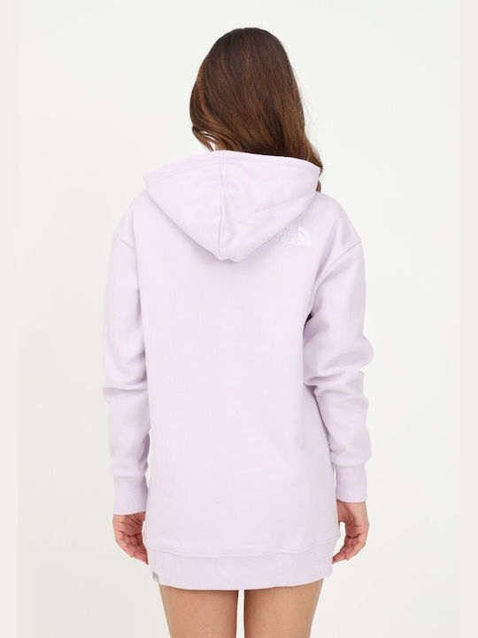 The North Face Women's Long Hooded Sweatshirt Lilac