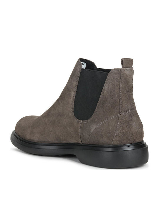 Ottavio Suede Γκρι Chelsea Μποτάκια