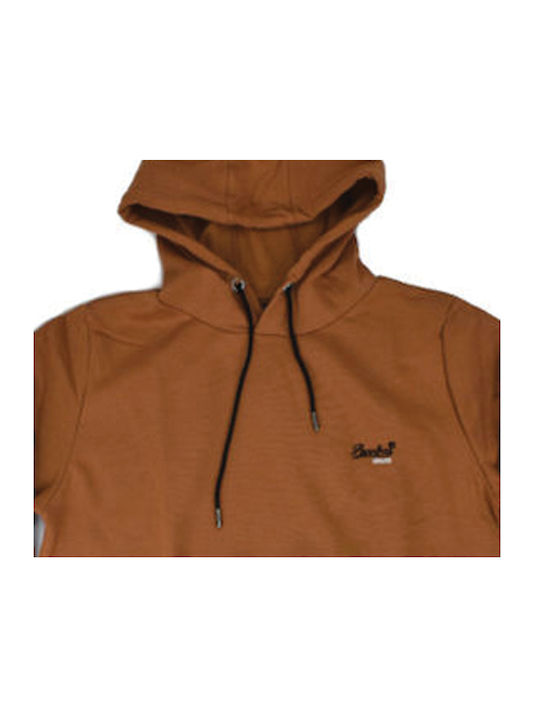 Paco & Co 200307 Men's Sweatshirt with Hood Brown 2215090