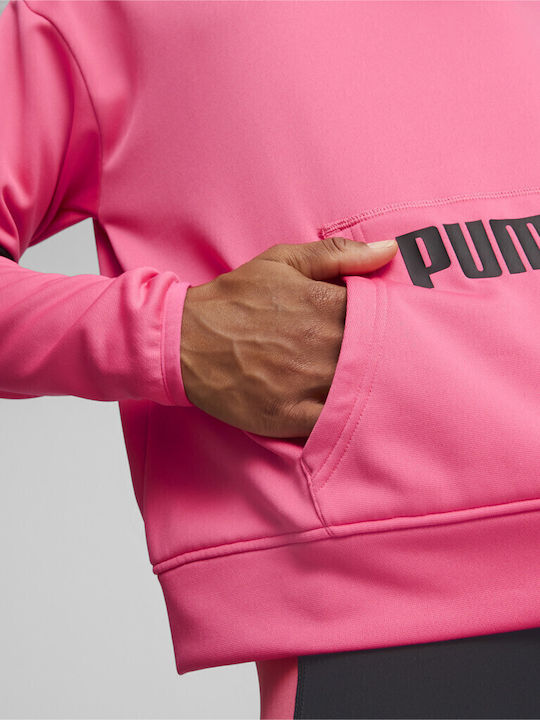Train Entry Excite Hanorac pentru femei Cu glugă Fuchsia
