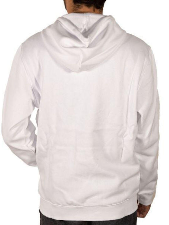 White Hoodie Sweatshirt