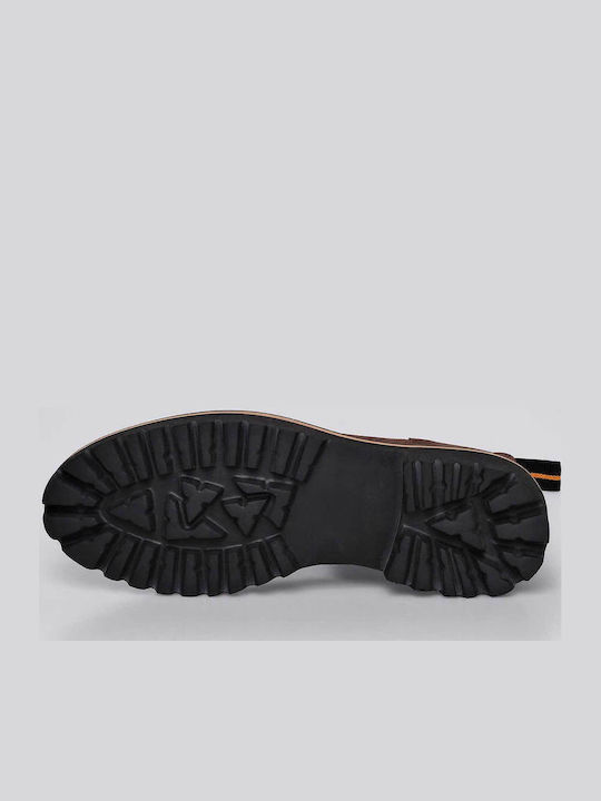 Suede Ghete Chelsea Dark Brown