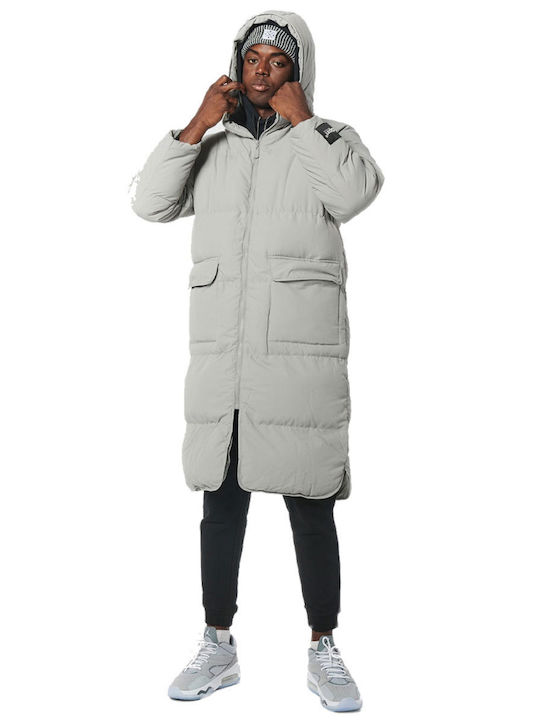 Χειμωνιάτικο Μπουφάν Puffer Γκρι