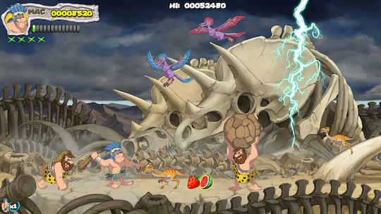 New Joe & Mac: Caveman Ninja T-Rex Edition Switch Game