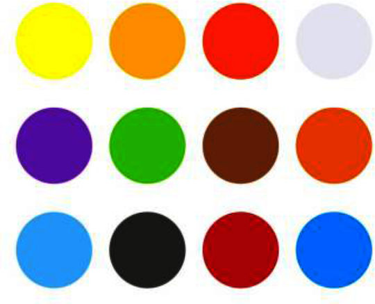 Tpster Glass Colours Seturi de pictură Multicolore pentru Sticlă 12buc