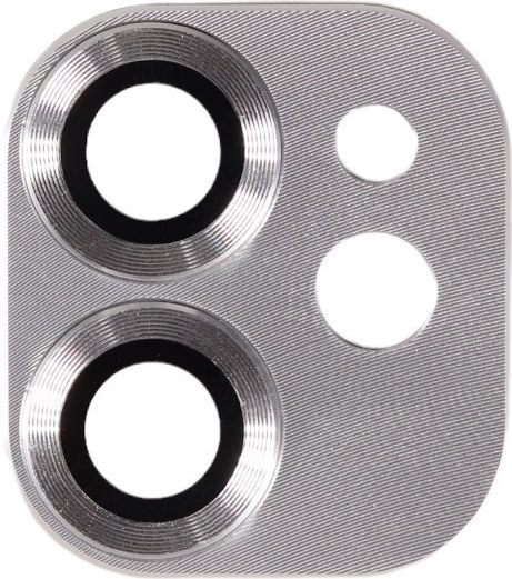 Camera Protection Metal Frame Silver for the iPhone 13 / 13 mini