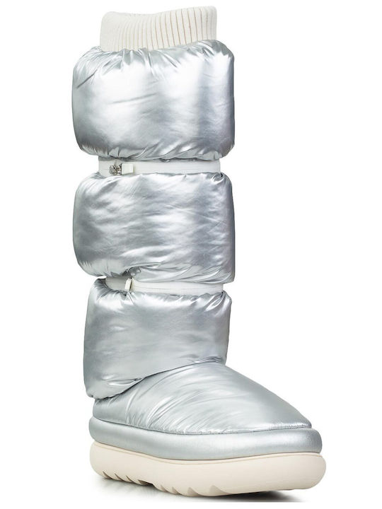 Ugg Australia Maxi Ultra Γυναικείες Μπότες Χιονιού Ασημί