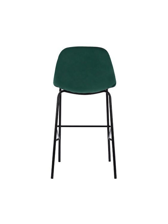 Hocker Bar mit Rückenlehne Metall Vincent Cypress 47x51x96cm