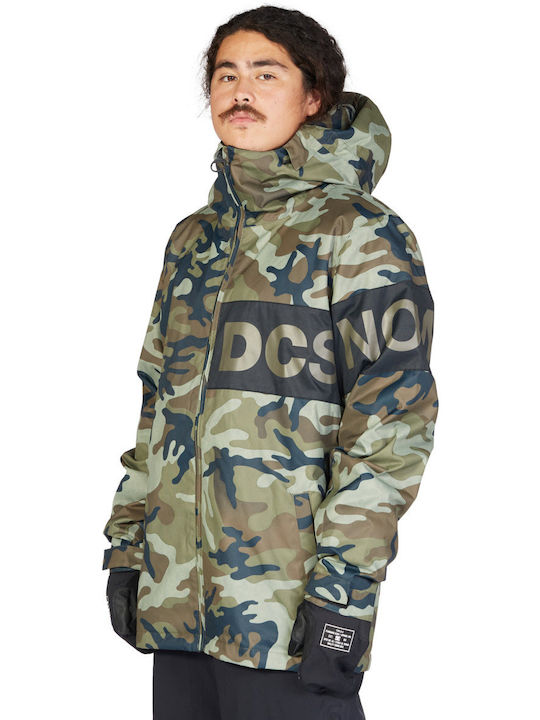 DC Propaganda Men's Ski & Snowboard Jacket Green ADYTJ03047-XGCK
