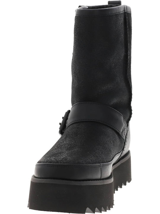 Classic Rebel Cizme dama Negre