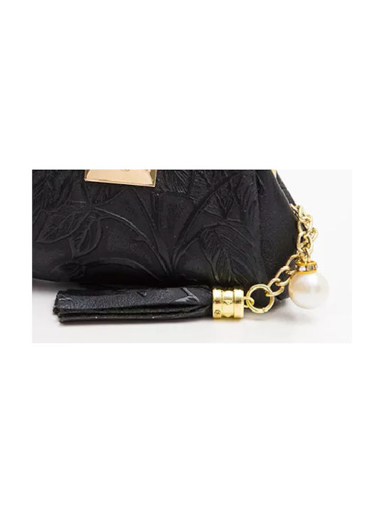 Fragola Small Women's Wallet Black Roses