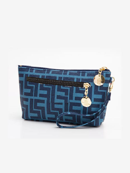 Fragola Toiletry Bag Blue Print 21cm