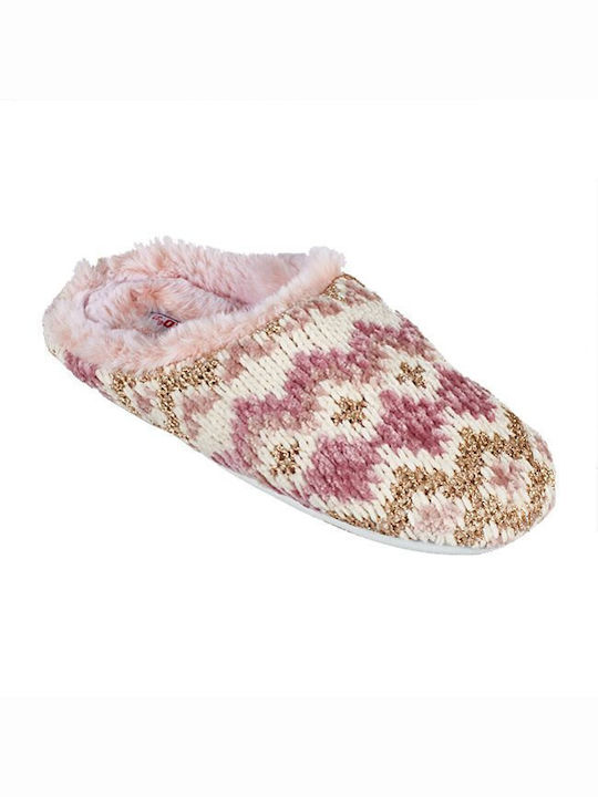 Mitsuko Women's Slipper In Pink Colour