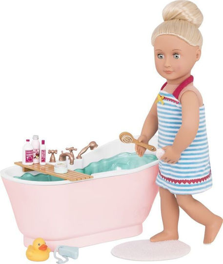 Our Generation Мебели Deluxe Комплект Вана и Аксесоари Bath & Bubbles