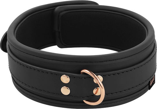 Coquette Vegan Leather Collar Κολάρο σε Μαύρο Χρώμα