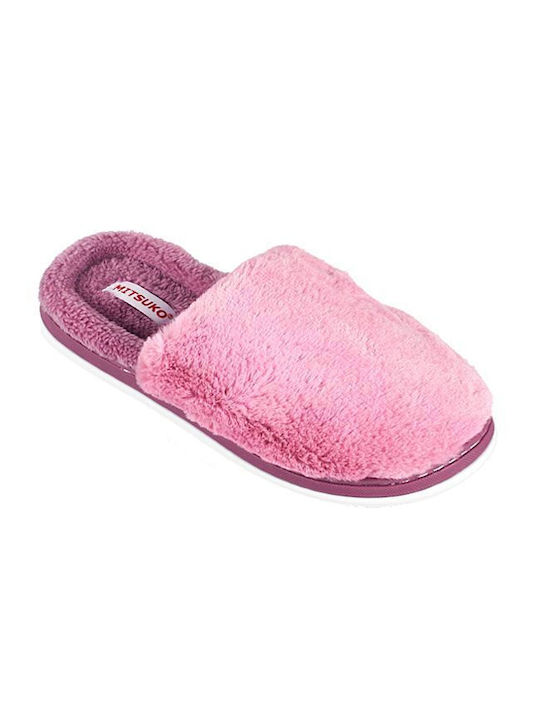 Mitsuko Women's Slipper In Purple Colour