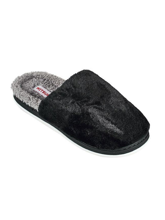 Mitsuko Women's Slipper In Black Colour